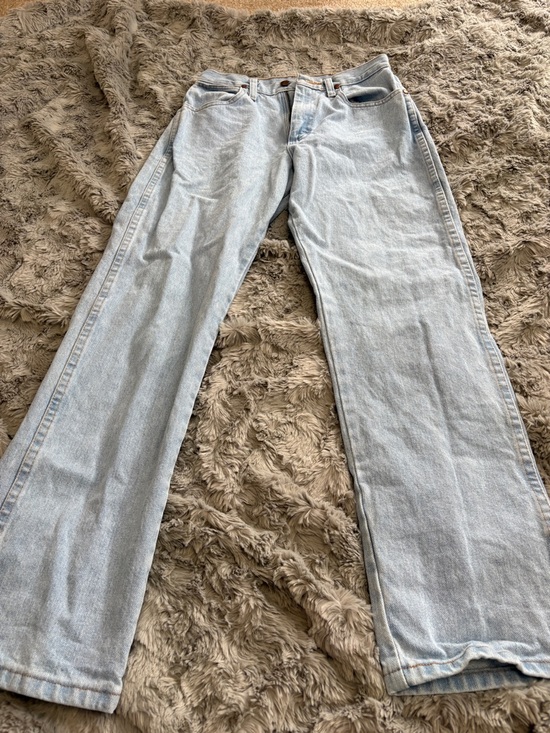 Wrangler Denim - Wrangler Light Blue Women's Straight-Leg Jeans